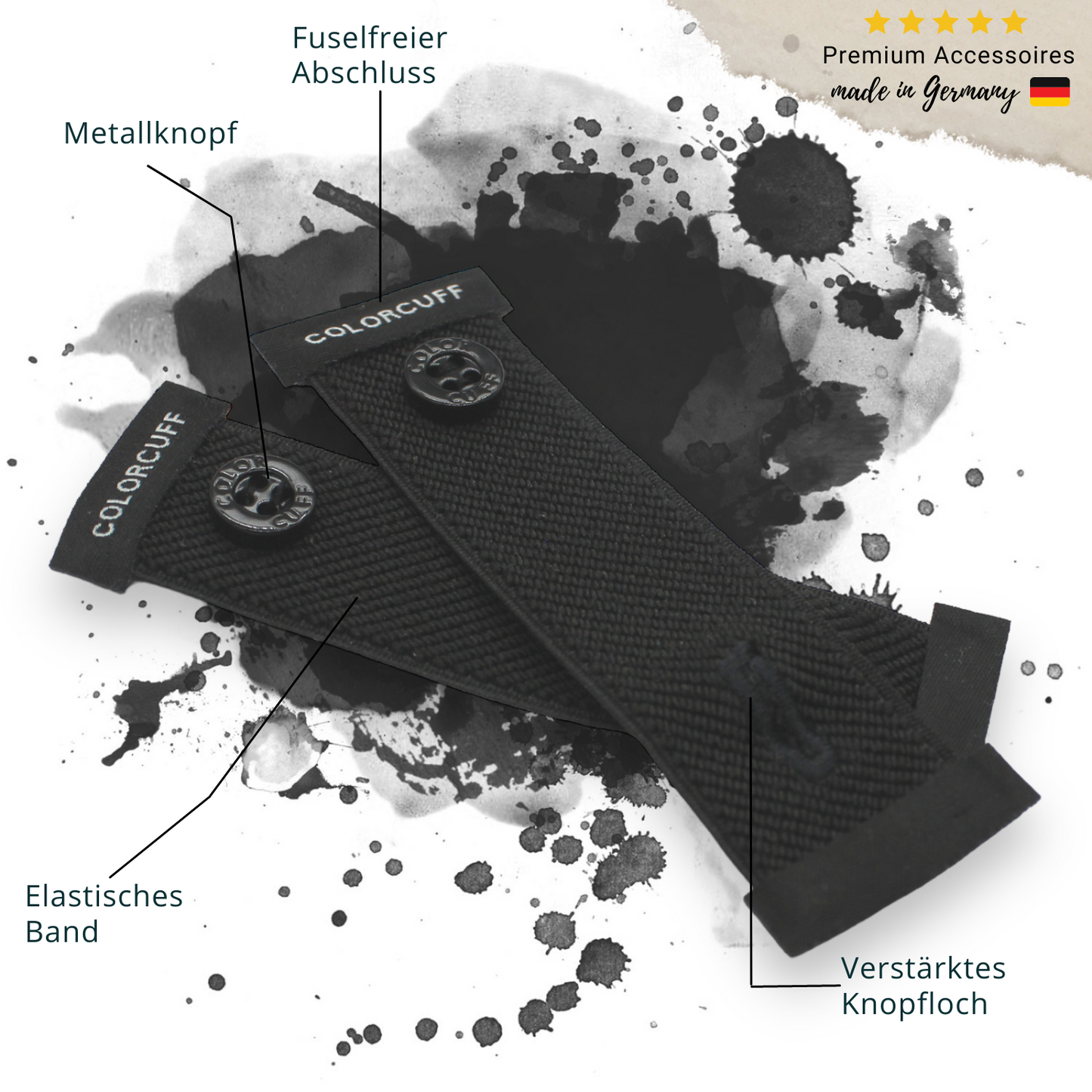 Manschettenhalter "Professor"