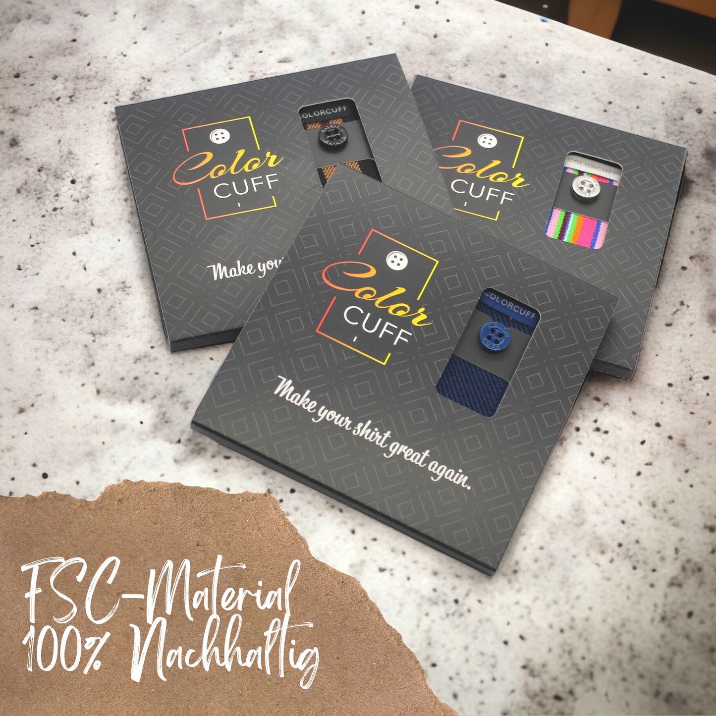 Colorcuff Manschettenhalter Ärmelhalter Cuff Up