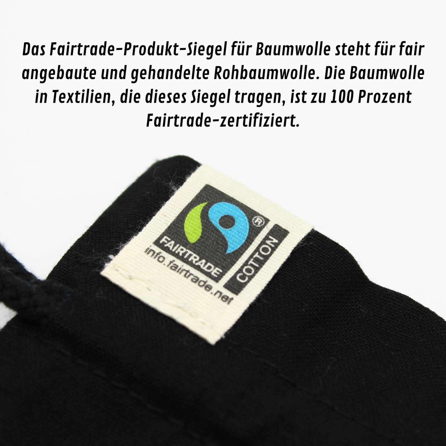 Faitrad Baumwollbeutel für Schmuck, Lederarmbänder. Segeltauarmbänder und Herrenschmuck